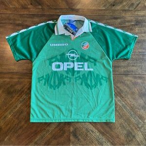 Republic of Ireland 1996 Home soccer jersey 🇮🇪🟩